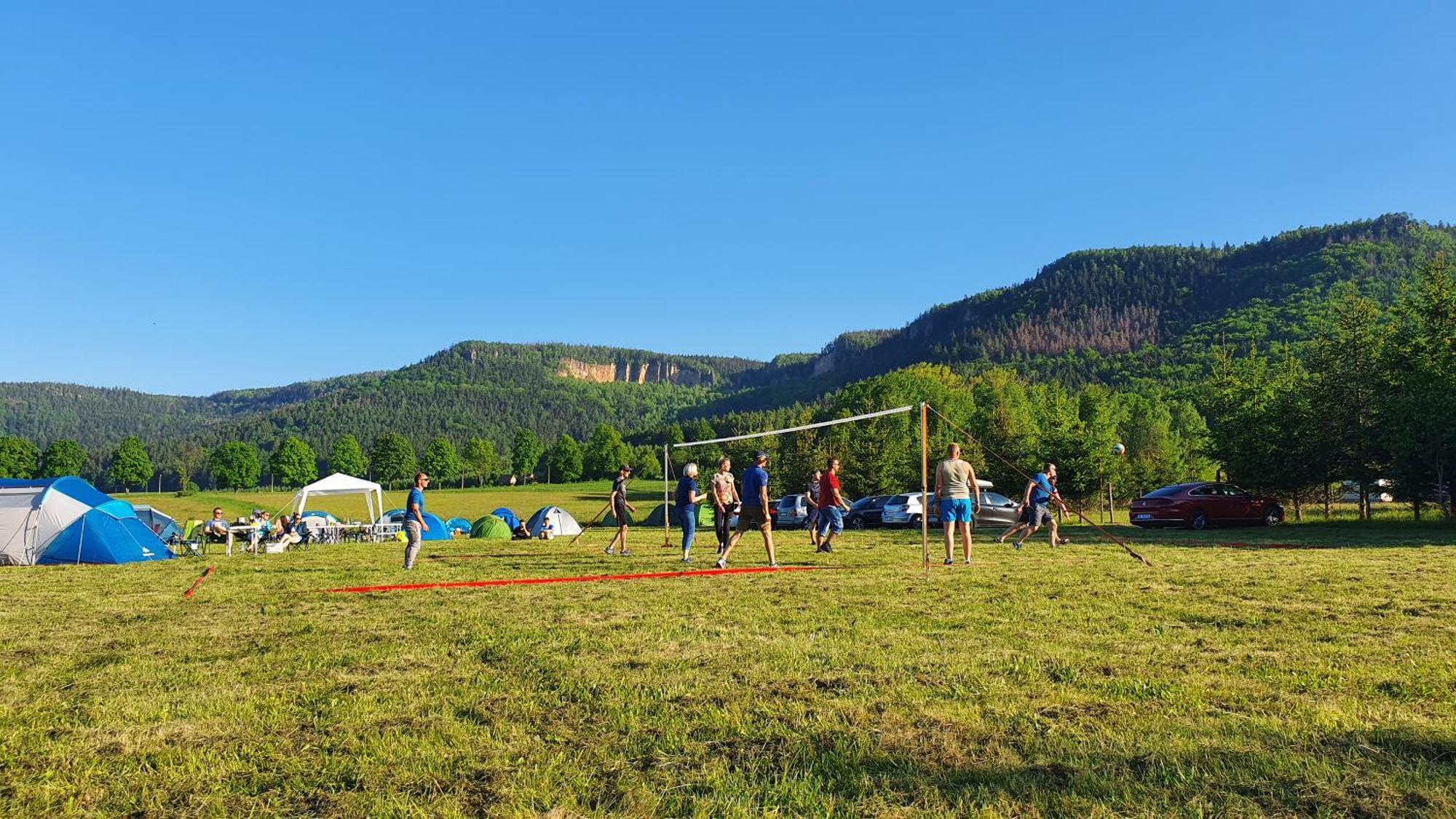 Camper Park Radków Villa Bagian luar foto