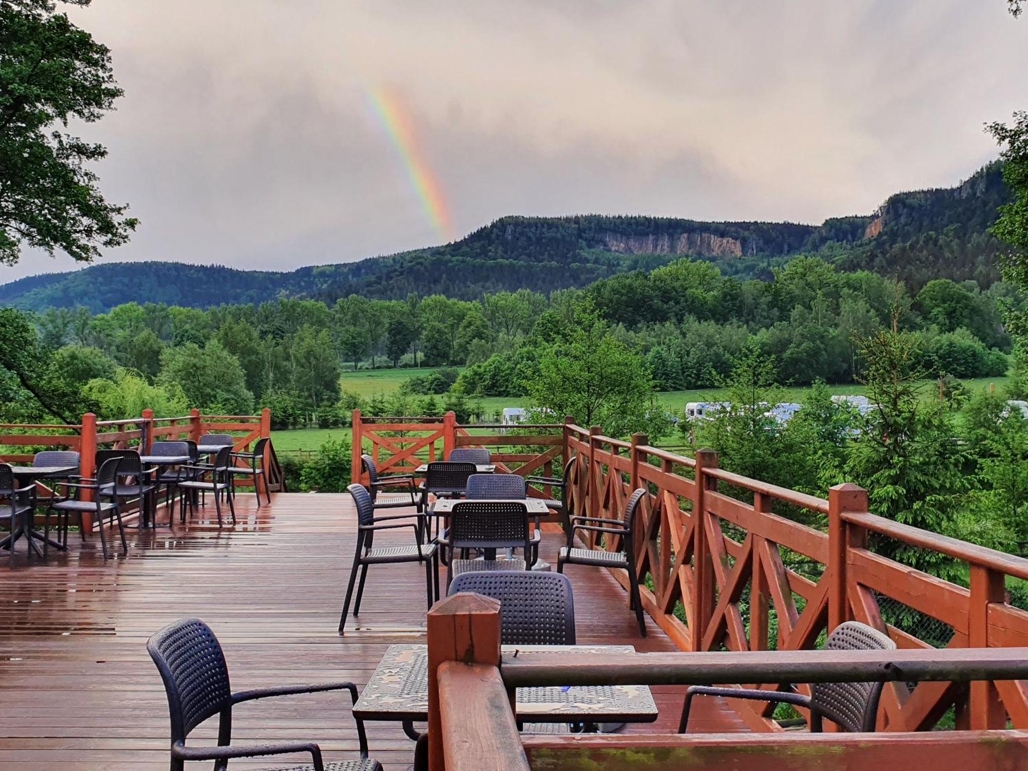 Camper Park Radków Villa Bagian luar foto
